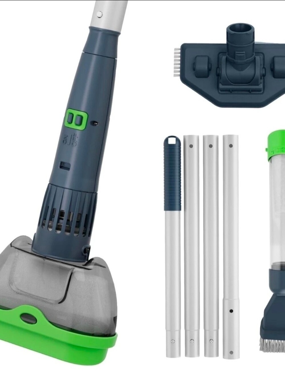 Rechargeable Pool & Spa Hot Tub Vacuum Cleaner - Dual Mode & Magnetic Drive Syst
